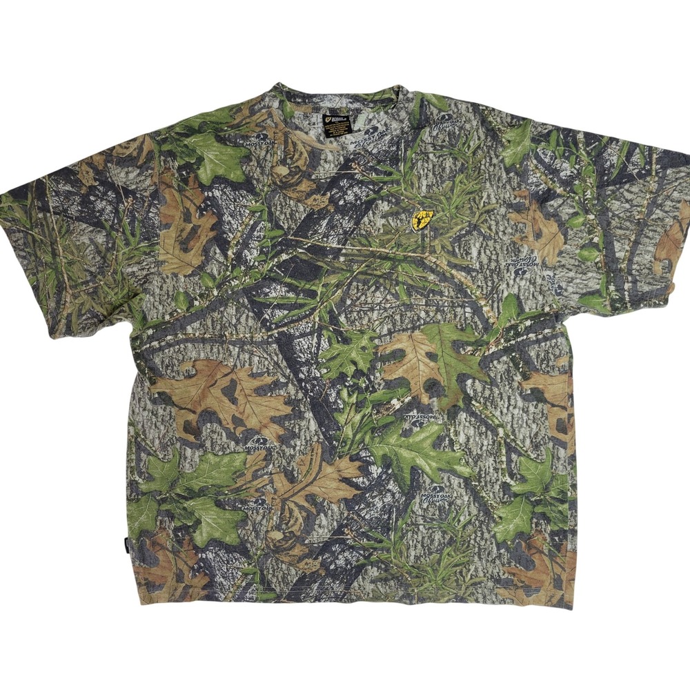 Scent Blocker Mens XL Mossy Oak Camo T-Shirt S3 Hunting Tactical CST08 2015